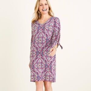 Chico’s Tie Sleeve Shift Dress